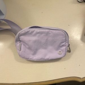 Purple Lululemon everywhere belt bag